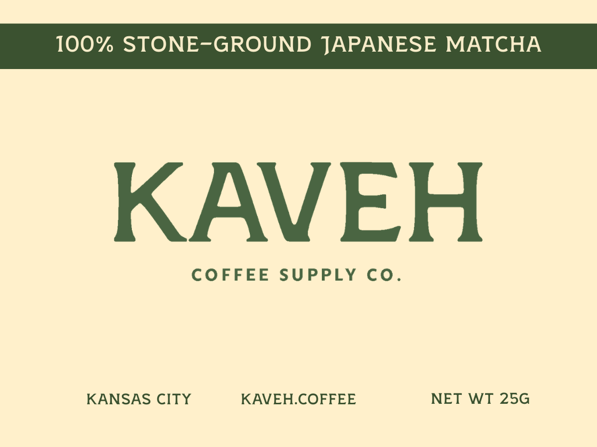 Matcha 25g -- Natural Okumidori, Obubu Tea Farms, Kyoto, Japan